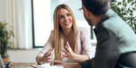 Woman man business consulting collaboration1100x550